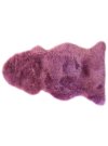 Deko Lammfell purple ca. 115 cm x 70 cm