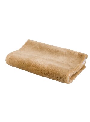 Sofadecke Lammfell 59 x 138 cm camel