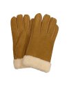 Fingerhandschuhe Hochstein echt Lammfell für Damen und Herren, Handschuhe in Premiumqualität aus Babycurly Merino handgnäht camel 8