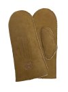 Lammfell Handschuhe Arber echtes Merinolamm für Damen und Herren, Fäustlinge, Fausthandschuhe in Premiumqualität aus spanischem Merino camel 7