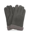 Fingerhandschuhe Hochstein echt Lammfell für Damen und Herren, Handschuhe in Premiumqualität aus Baby Curly Merinolamm handgenäht grau 7