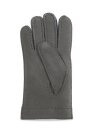 Fingerhandschuhe Hochstein echt Lammfell für Damen und Herren, Handschuhe in Premiumqualität aus Baby Curly Merinolamm handgenäht grau 7