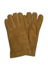 Fingerhandschuhe Hochstein echt Lammfell für Damen und Herren, Handschuhe in Premiumqualität aus Babycurly Merino handgnäht camel 10