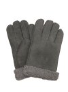 Fingerhandschuhe Hochstein echt Lammfell für Damen und Herren, Handschuhe in Premiumqualität aus Baby Curly Merinolamm handgenäht grau 10