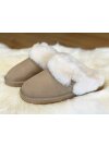 Pantoffel Slipper Hausschuhe Rohn echt Lammfell Talea beige