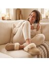 Pantoffel Slipper Hausschuhe Rohn echt Lammfell Talea beige  40
