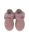 Slipper Pantoffel Hausschuhe echt Lammfell Rohn Talea rose