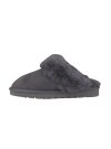 Pantoffel Slipper Hausschuhe echt Lammfell Rohn Talea grau