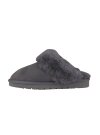 Pantoffel Slipper Hausschuhe echt Lammfell Rohn Talea grau  36