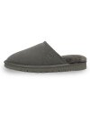 Pantoffel Loisl für Herren, Slipper Hausschuhe echt Lammfell Rohn grau 41