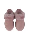 Slipper Pantoffel Hausschuhe echt Lammfell Rohn Talea rose 42