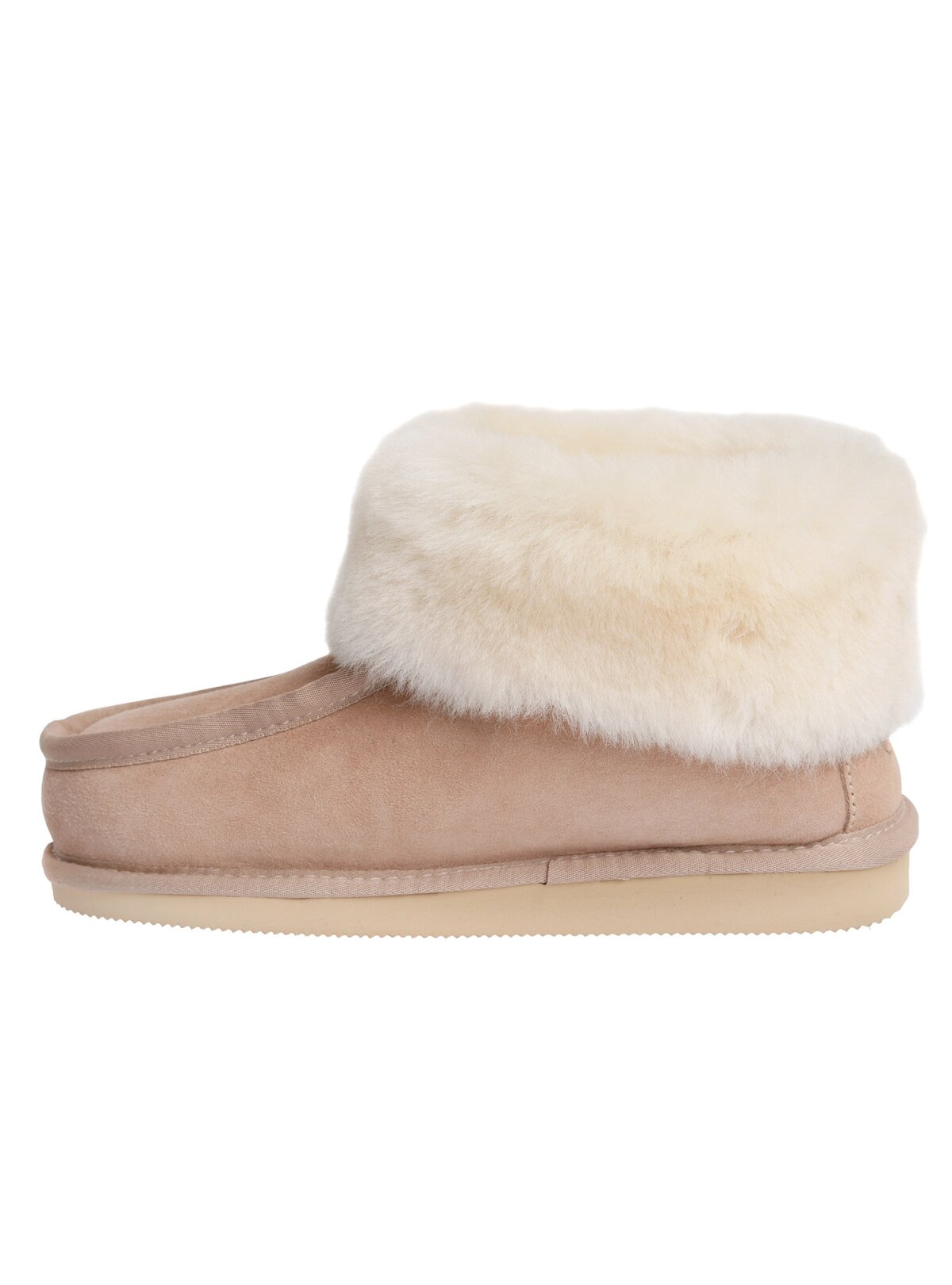 Pantoffel Slipper Hausschuh Rohn echt Lammfell Talea beige online