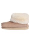 Lammfell Hausschuhe Puffin mit EVA Sohle  aus echtem Fell beige 37