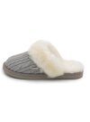 Rohn Pantoffel Alpaka Hausschuhe Peru echtes Alpaka Fell grau 42