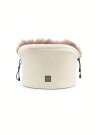 Fußwärmer Fußsack echt Lammfell beige