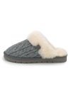 Pantoffel Slipper Hausschuhe echt Lammfell Rohn Nuri grau 39