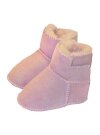 Kinderschuhe Fellhof Kuschel Lammfell 512 ohne fester Sohle rosa 18/19