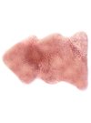 Fellteppich, Lammfell Teppich rosa ca. 115 cm Dekofell Schaffell